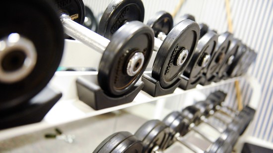 Academia de ginástica na R.E.S.T. Praia